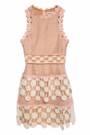 Patterned sleeveless dress, zdjęcie 1 Patterned sleeveless dress od Self Portrait